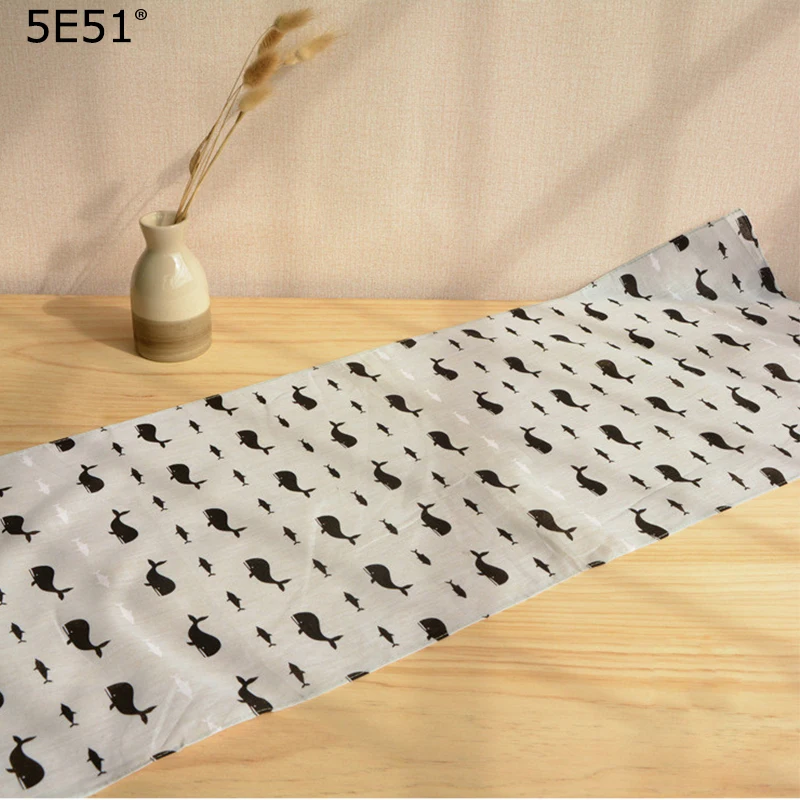 

Japanese hand wiping cloth Cotton 100% / Japan classic Tradition whale printed /Many Uses / kitchen accessories