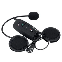 Cheap Price Vnetphone V2 BT Bluetooth Intercom Interphone Motorcycle Helmet Headset Motorbike Wireless for 2 Riders 500M