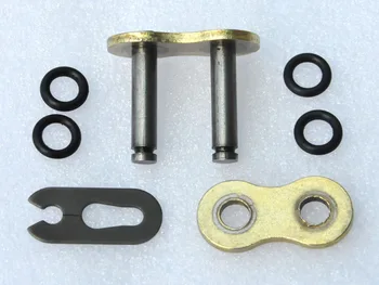 

LOPOR Heavy Duty 530H 530 Chain Connecting Master Link W/ O-Ring Seal for Motorcycle ATV Quad Gold