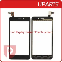 Brand New High Quality 5.0″ For Explay Pulsar Touch Screen Digitizer Sensor Front Glass Lens Black Free Shipping Tracking Code