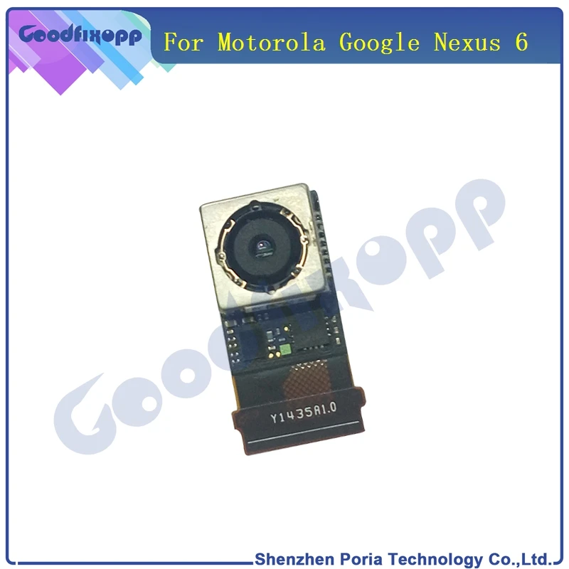 MT0008 For moto MOTO Google Nexus 6 XT1100 XT1103 100% New Original Back Rear Camera Big Main Camera Module Flex Cable(2-)