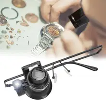 Профессиональные 20X очки Тип Ювелирные изделия глаз лупа инструмент увеличительное стекло лупа объектив часы Ремонт аксессуар инструмент для часовщика