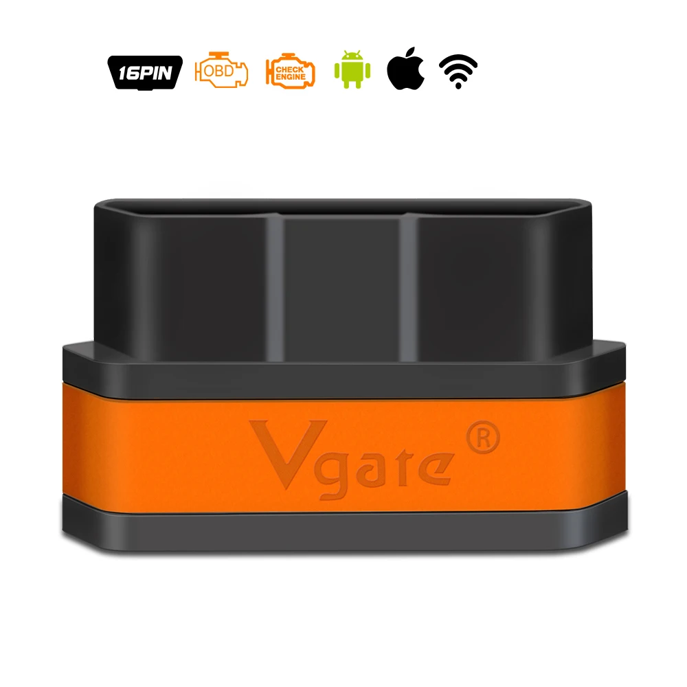 Vgate iCar2 ELM327 Bluetooth-сканер obd2 elm 327 V2.1 obd 2 wifi icar 2 автоматический диагностический сканер для Android / компьютера / IOS читатель кода - Цвет: ICAR 2 WIFI