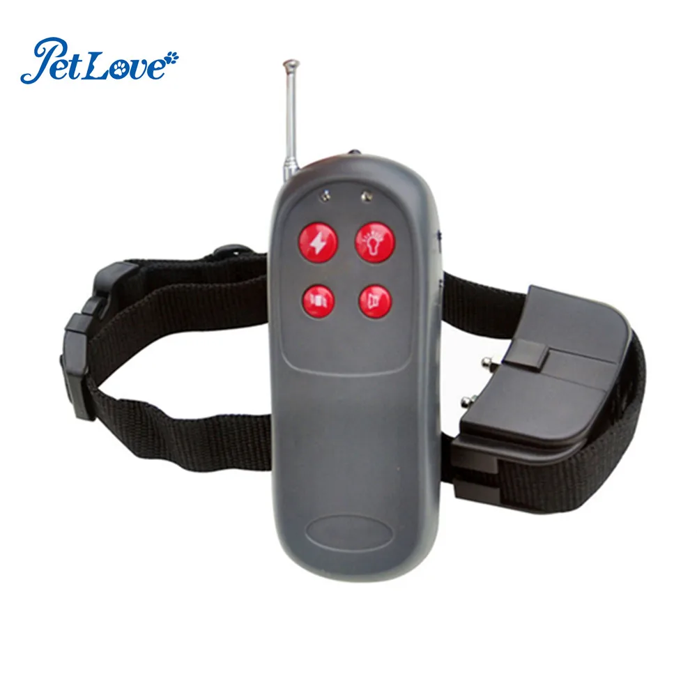 

250 Meters Remote Pet Training Collar Beeper Static Shock and Vibration Mode Pet Training E-collar