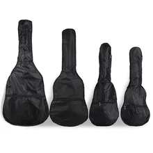 30/34/36/38/40/41 Inch Guitar Bag Electric Bass Bag Ukulele Soft Case with Double Straps Backpack Side Portable Handle Pocket