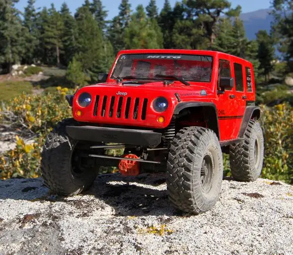 1:10 масштаб Rock Crawler Электрический щеточный RC 4X4 гоночный грузовик AX90060 SCX10 II 1/10 4WD RTR