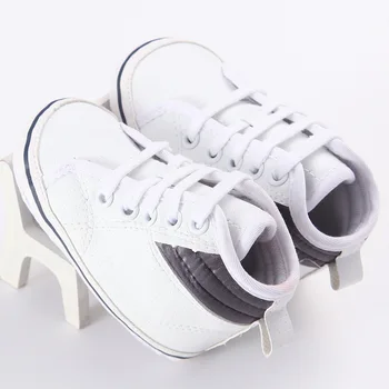 

Fashion spring and autumn baby male baby high tube small white shoes canvas soft bottom casual toddler toddler shoes