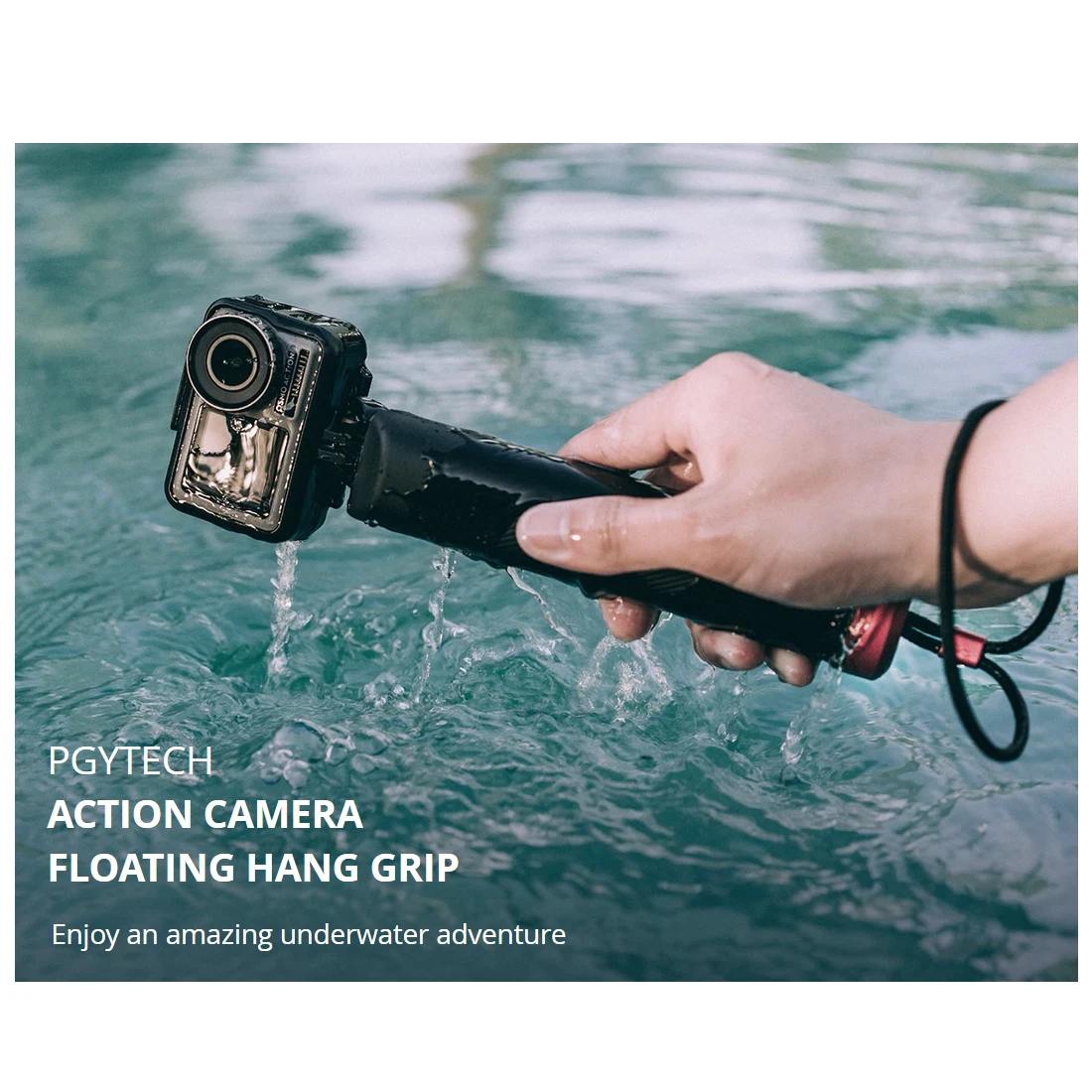 PGYTECH новая спортивная Экшн-камера DJI OSMO с плавающей рукояткой для DJI Osmo POCKET для Gopro/SJ4000/5000 аксессуары для камеры