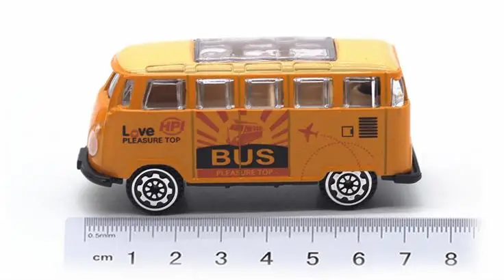 Игрушечная модель классического автомобиля масштаб 1:64 сплав автобус грузовик