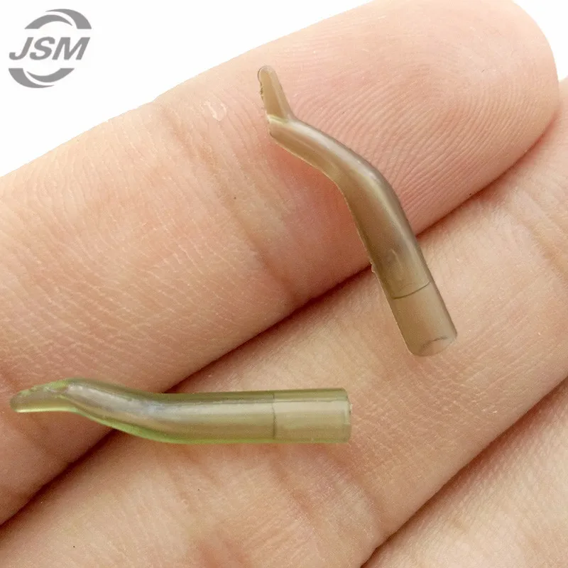 JSM 30 шт./лот рыболовные крючки для ловли карпа пластиковые резиновые прозрачные
