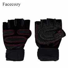 

Facecozy Hiking Gloves Outdoor Sports Half Finger Gloves Anti Slip Breathable Protection For Camping Mountain climbing