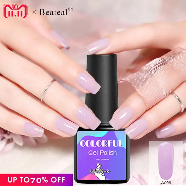 8ml New Long Lasting For Nail Gel Polish Soak Off Uv Led 8ml New Long Lasting For Nail Gel Polish Soak Off Uv Led Lucky