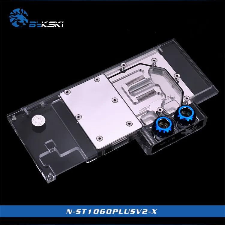 Bykski N-ST1060PLUSV2-X. ZOTAI GTX1060 PLUS игровой блок водяного охлаждения с полным покрытием видеокарты