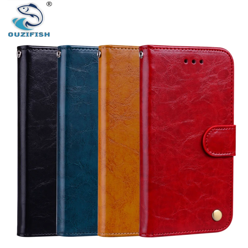 OUZifish For Samsung Galaxy J5 2017 Case Cover Flip PU Leather Wallet J530F J530 Eurasia Edition | Мобильные телефоны и