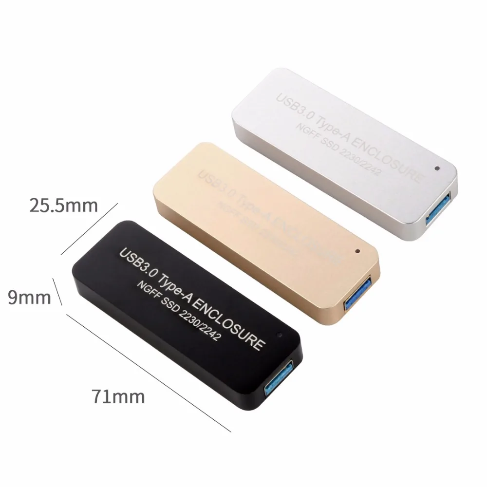 LM-841U USB3.0 TYPE-A NGFF SSD корпус твердотельный накопитель Жесткий диск адаптер USB Встроенный для 2230/2242
