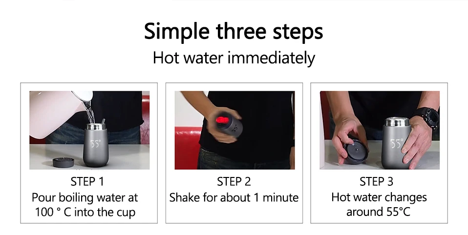 Original Huawei Cooling Cup 200ml 55degree Mini Portable Magic Instant Cooler Bottle Fast Cooling Drink 304 stainless steel Cup (11)
