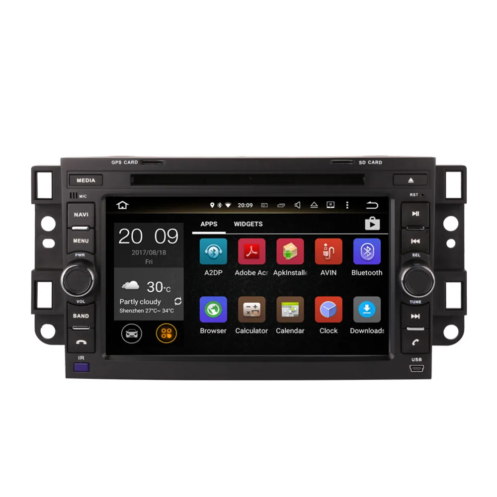 Sale Android 8.0 Octa Core 4GB+32GB Car PC Radio Stereo Multimedia For Chevrolet Epica/Captiva/Lova 2006-2011 GPS Bluetooth Wifi SD 3