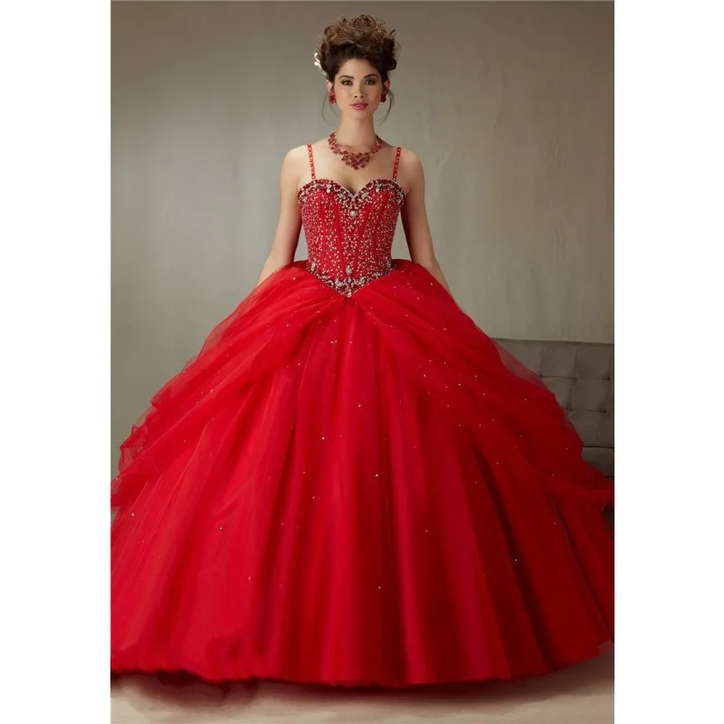 Popular Red Quinceanera Dress-Buy Cheap Red Quinceanera Dress lots ...