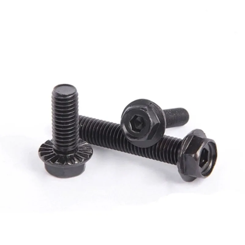 M8 Hexagon Screw Inside Outside Double Hex socket Screws with pad Non