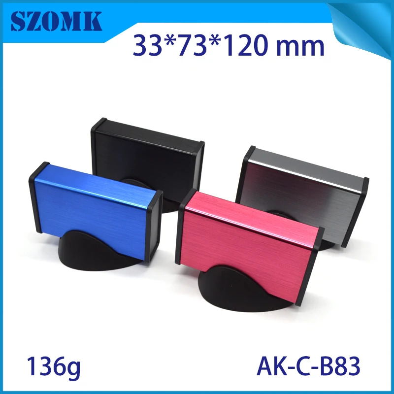 aluminum box for electronic project extruded aluminum electrical cabinet szomk aluminum housing for pcb design GPS control enclosure (1)