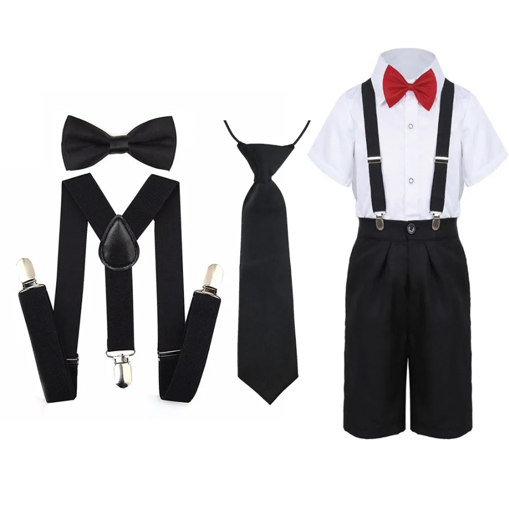 Suspenders-set-kids black