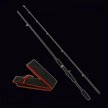 2 Tips High Carbon Fly Lure Fishing Rod 2.1M Folding Baitcasting Spinning Fish Pole Super Cheap Fishing Rods Tackle
