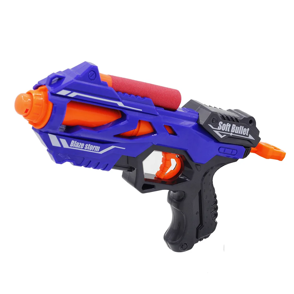 Ручной мягкий пулемет костюм для Nerf красный снайперские пули игрушечный пистолет большой дальности Дротика бластер игрушки для детей