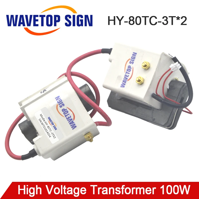 High Voltage Flyback Transformer HY-80TC-3T*2 100W use for RECI laser power supply DY13 100W 2PCS/LOTS High Voltage Flyback Transformer HY-80TC-3T*2 100W use for RECI laser power supply DY13 100W 2PCS/LOTS