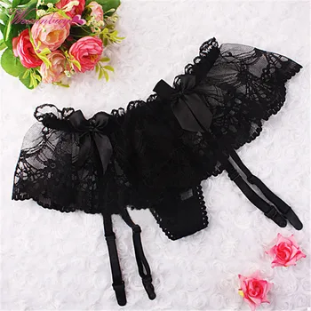 

Ladies Sexy Stocking Garter Women Girls Fashion Floral Lace Suspender G-String Hold Stocking Garter Belts 2019 Hot Selling