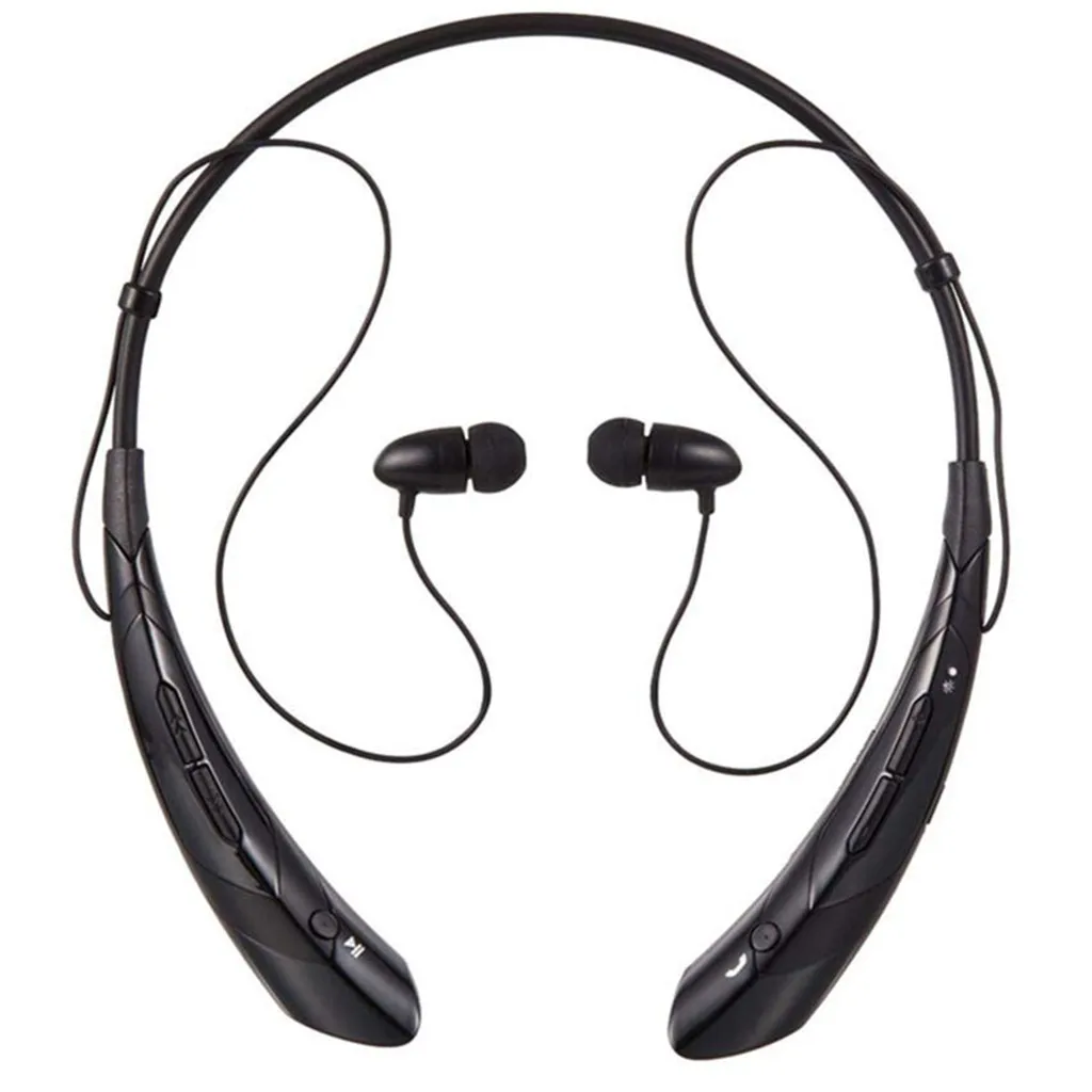Binmer висит шеи Bluetooth спортивные наушники Металлические ушные вкладыши супер