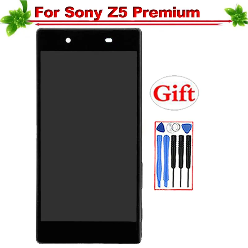 

5.5" for SONY Xperia Z5 Premium LCD Display With Frame Touch Screen Digitizer Assembly Replacement for SONY Z5 Premium LCD