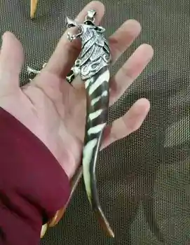 

china Goat horn pendant. Arts and Crafts