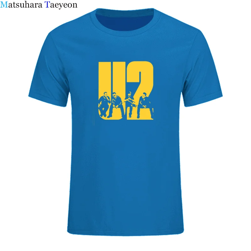 Matsuhara taeyeon брендовая футболка с короткими рукавами для мальчиков круглый вырез горловины прекрасный U2 диапазона печати мужская повседневная футболка одежда XS-XXXL - Цвет: 23