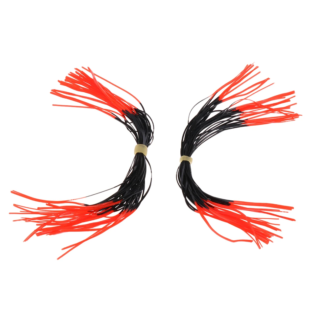 2 Pieces Bow String Silencer Whiskers Archery Accessories String Dampener Rubber Hunting Accessories