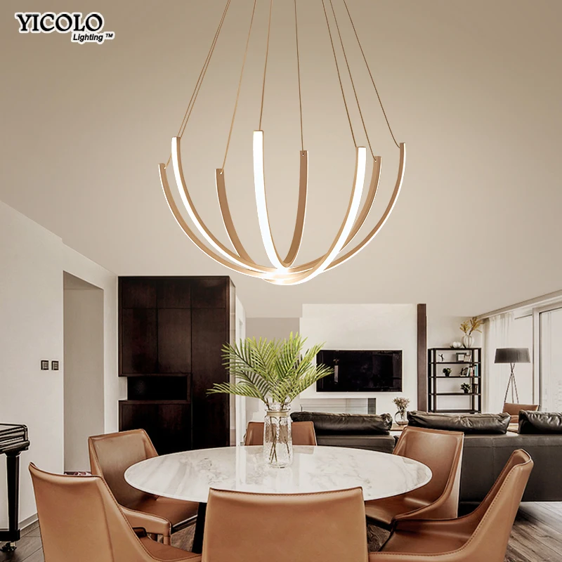 

Led Pendant Lights Modern lamp Kitchen Lamparas For Dining Room AC85-260V Suspension Luminaire Lights