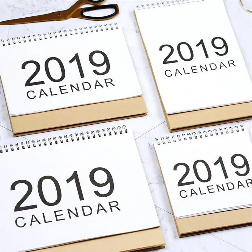 2018 2019 time planner largetable calendar basic coil spiral muji