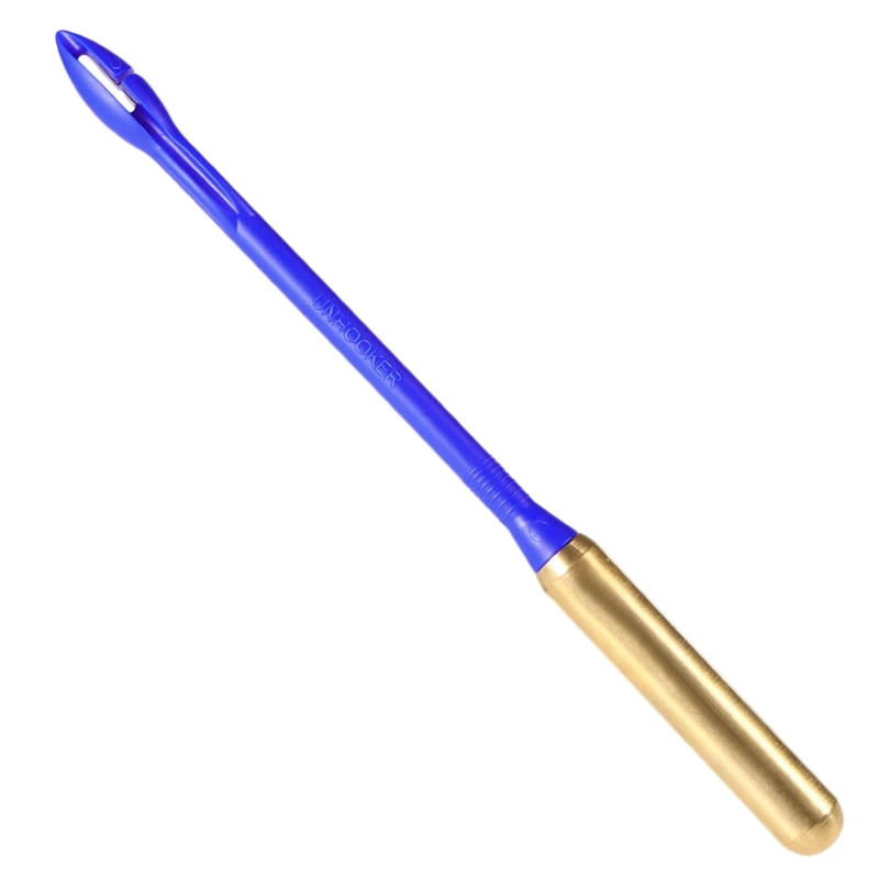 

2 In 1 Fly Fishing Copper Head Fishing Bat Fishing Priest Fish Whacker Knock Sticks +Pen Shape Hook Remover Fish Detacher
