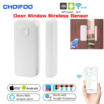 

Door Window Wireless Automation Modules Sensor Compatible Alexa Amazon and Google Home Smart Alarm Security Automation