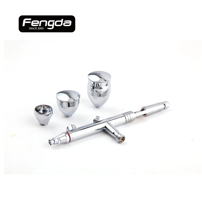 Van niezen Ronde Fengda Bd-183k Airbrush Airhose Needle Nozzle Cup Body Paint Cake Decorate  Used With Air Compressor - Spray Gun - AliExpress