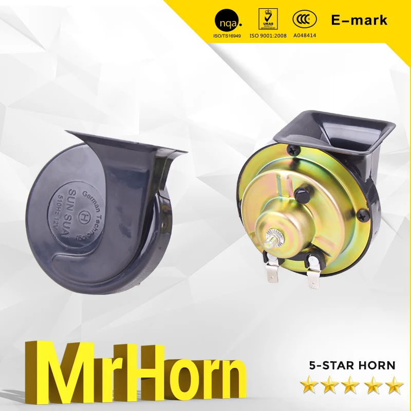 MrHorn Free shipping A pair 12V auto horn Car Truck Vehicle Universal
