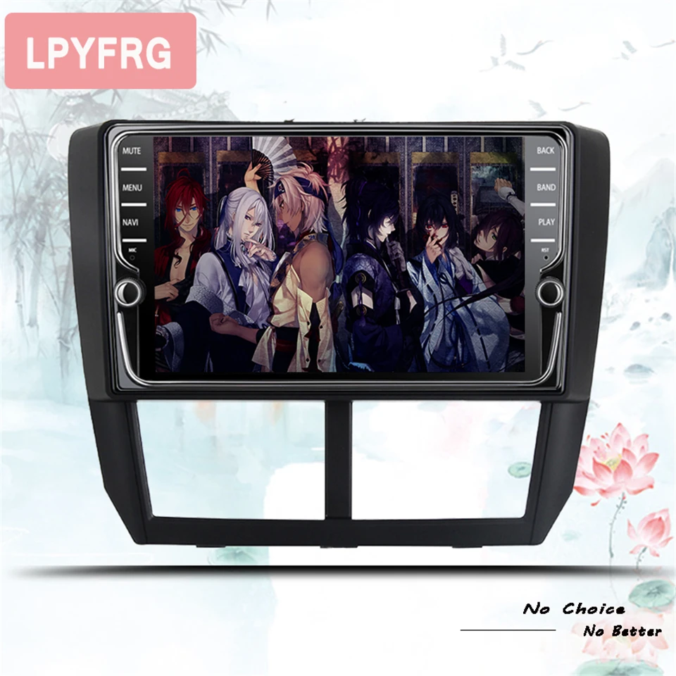 Top 9 Inch 2din Android 9.1 Car Radio For 2008 2009 2010 2011 2012 Subaru Forester GPS Audio Head Unit Tape Recorder Multimedia 5