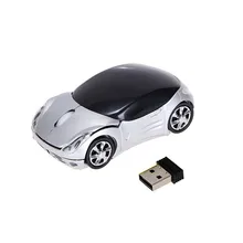 Forma do carro óptico sem fio gaming mouse fio 2.4 ghz portátil mini usb rolagem ratos para tablet computador portátil de alta qualidade(China)