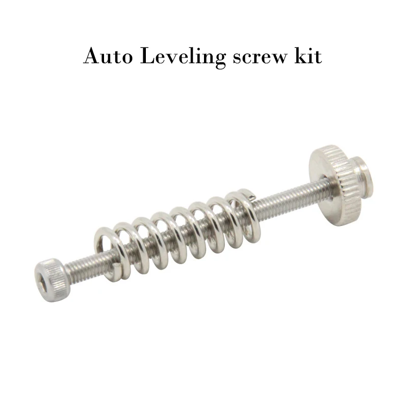 

3pcs 3D Printer M3*40 stainless steel Auto Leveling screw kit leveling springs leveling knobs for 3d printers heatbed parts