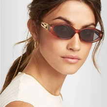 Королевские винтажные женские солнцезащитные очки кошачий глаз, брендовые дизайнерские современные солнцезащитные очки для женщин, черная красная оправа UV400, маленькие ss623