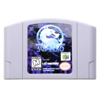 N64Game Mortal Kombat Mythologies Sub Zero Video font b Game b font Cartridge font b Console
