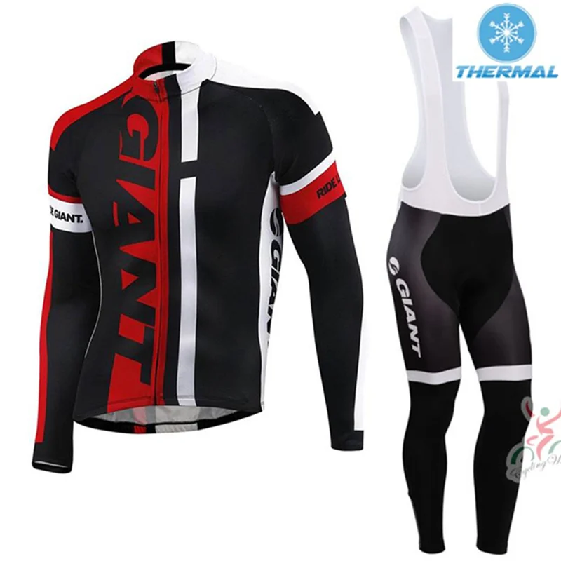 

2015 Winter Thermal Fleece Cycling Jersey Long Sleeve Giant Kit Maillot Ropa Ciclismo invierno Bike Cycling Clothing Sets #DK-84