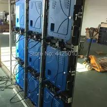 ASL СВЕТОДИОДНЫЙ P6 светодиодный дисплей для помещений синхронный/Асинхронный контроллер деревянная коробка