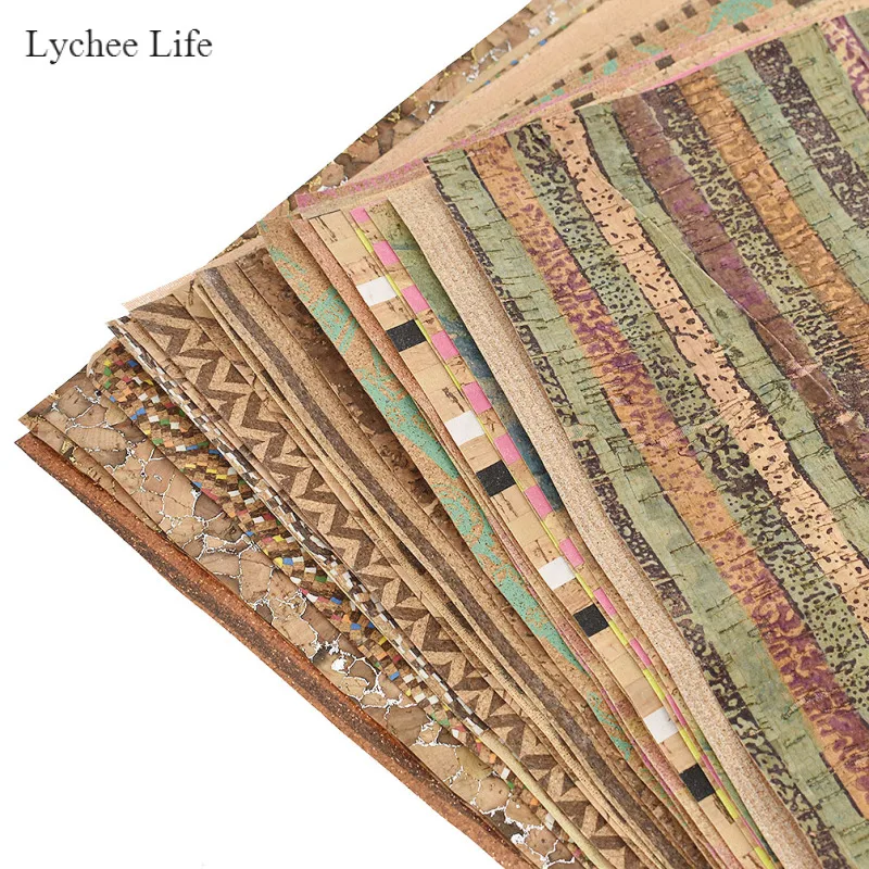 Lychee Life винтажная мягкая пробка А4 из ткани шитье ручной работы DIY ремесла для