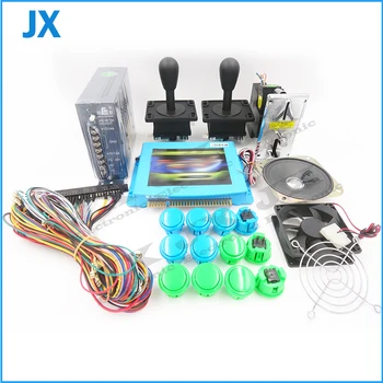 

Arcade Kits 999 in 1 Mutli Game Board Coin Acceptor Power Jamma Harness wire 2 kinds of joystick Buttons video game