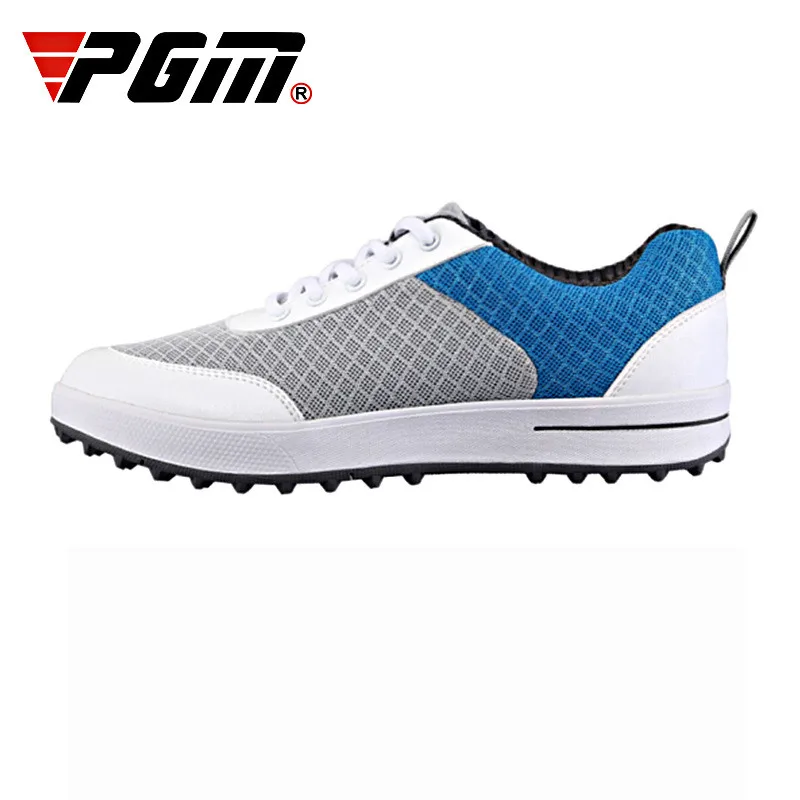 PGM حذاء جولف المرأة خفيفة للغاية تنفس شبكة النساء أحذية رياضية لا الطويات الفتيات حذاء جولف